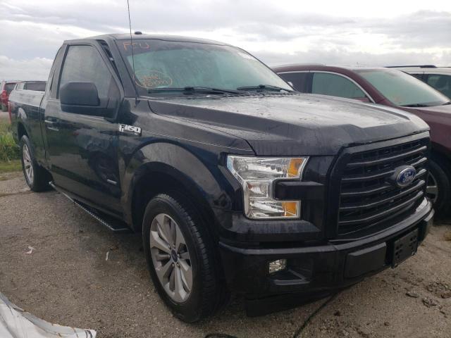 FORD F150 SUPER 2017 with VIN 1FTEX1CP5HKD23170 - Photo from auction
