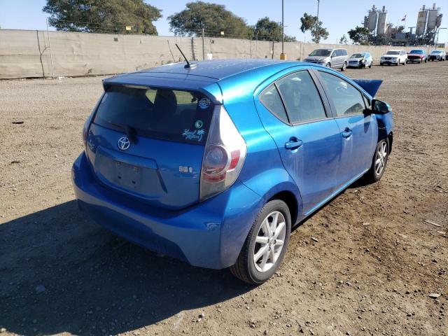 Photo 4 from auction – 2014 TOYOTA PRIUS C with VIN JTDKDTB38E1059806