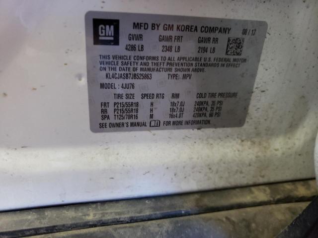 Photo 10 from auction – 2018 BUICK ENCORE PRE with VIN KL4CJASB7JB525863