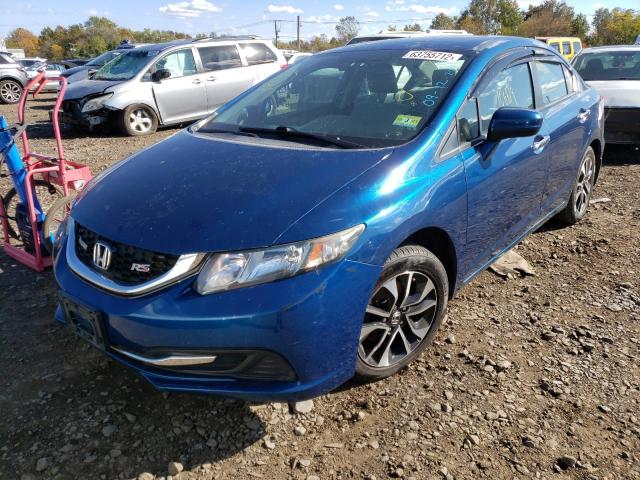 Photo 2 from auction – 2014 HONDA CIVIC EX with VIN 19XFB2F85EE211769
