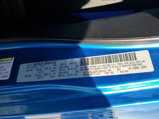 Photo 10 from auction – 2015 JEEP WRANGLER U with VIN 1C4BJWDGXFL601018