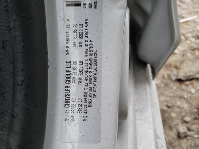 Photo 10 from auction – 2015 CHRYSLER 200 LIMITE with VIN 1C3CCCABXFN604497