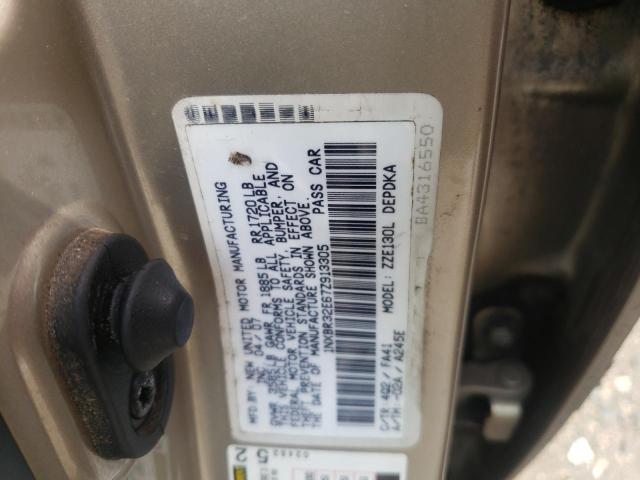 Photo 10 from auction – 2007 TOYOTA COROLLA CE with VIN 1NXBR32E67Z913305
