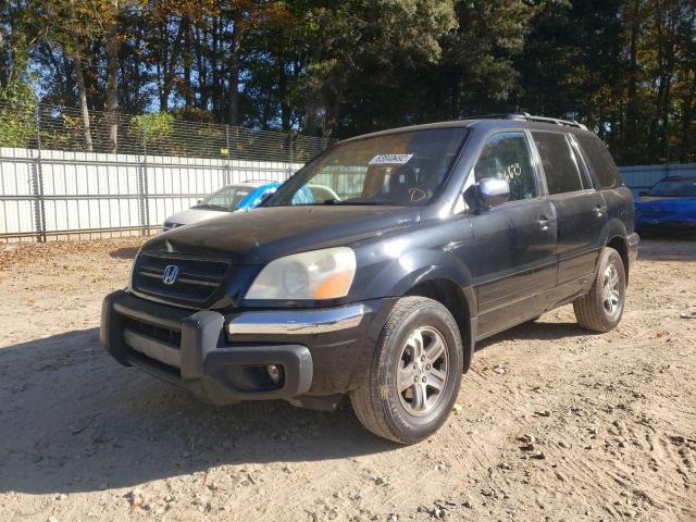 Photo 2 from auction – 2003 HONDA PILOT EXL with VIN 2HKYF185X3H520110