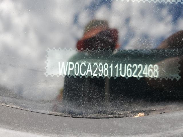 Photo 10 from auction – 2001 PORSCHE BOXSTER with VIN WP0CA29811U622468