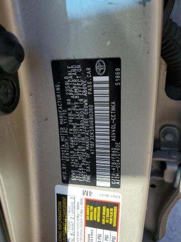 Photo 10 from auction – 2011 TOYOTA CAMRY BASE with VIN 4T1BF3EK5BU680360