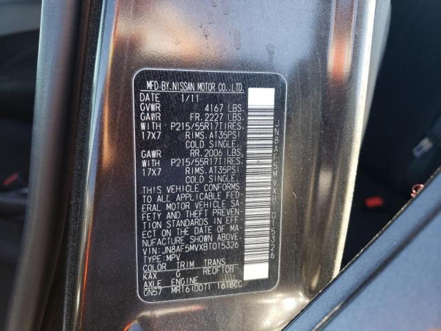 Photo 10 from auction – 2011 NISSAN JUKE S with VIN JN8AF5MVXBT015326