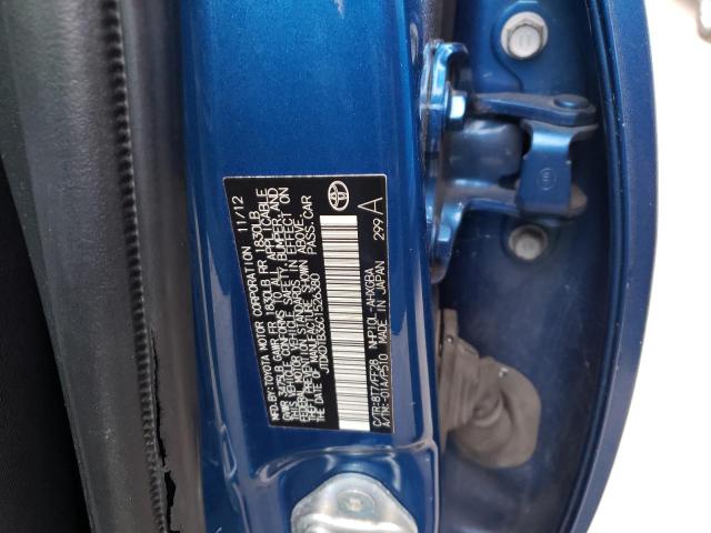 Photo 10 from auction – 2012 TOYOTA PRIUS C with VIN JTDKDTB36C1526380