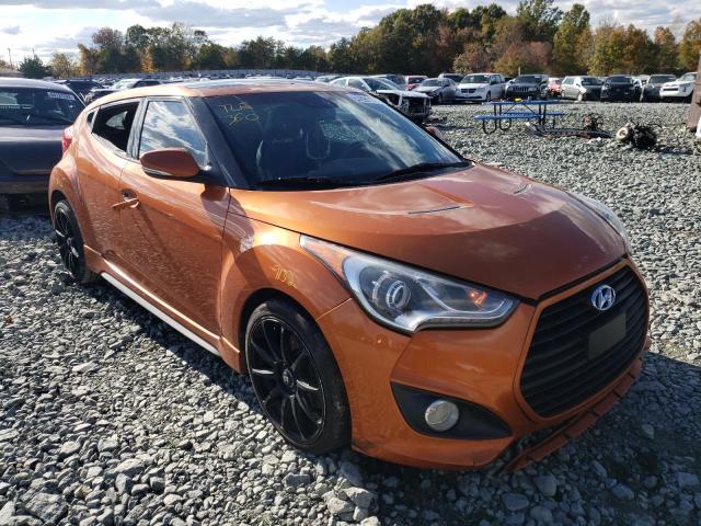 HYUNDAI VELOSTER T 2013 with VIN KMHTC6AE0DU111630 - Photo from auction