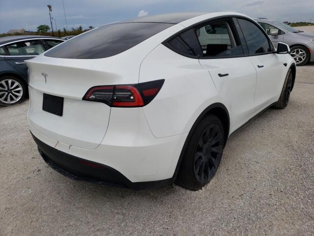 Photo 4 from auction – 2020 TESLA MODEL Y with VIN 5YJYGDEE5LF039215