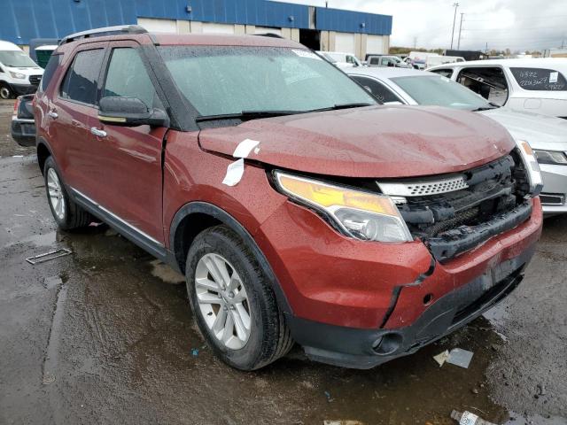 FORD EXPLORER X 2014 with VIN 1FM5K8D89EGB77848 - Photo from auction