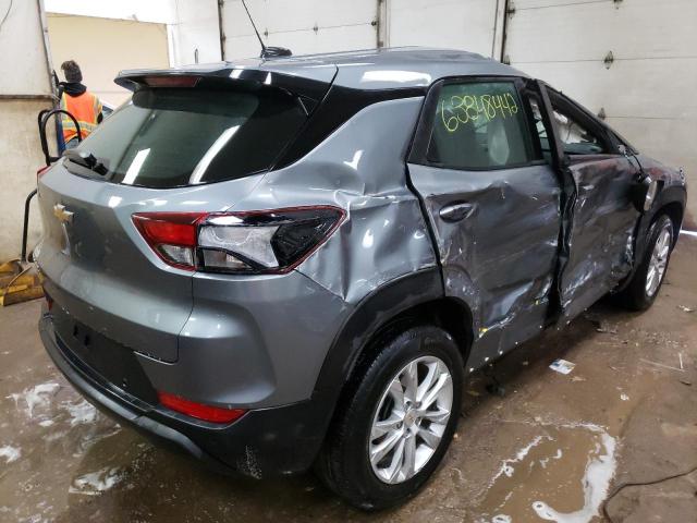 Photo 4 from auction – 2021 CHEVROLET TRAILBLAZE with VIN KL79MMS22MB005287