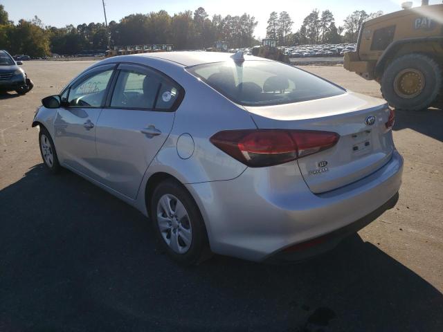 Photo 3 from auction – 2017 KIA FORTE LX with VIN 3KPFL4A73HE119622
