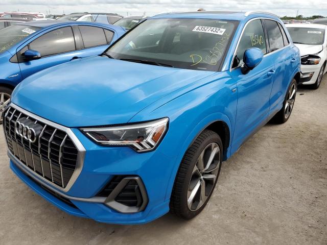 Photo 2 from auction – 2020 AUDI Q3 PREMIUM with VIN WA1EECF33L1001212