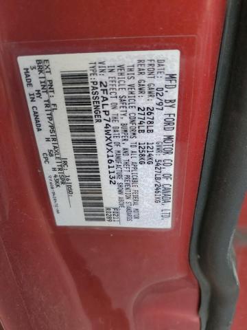 Photo 10 from auction – 1997 FORD CROWN VICT with VIN 2FALP74WXVX161132