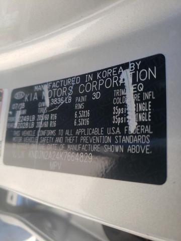 Photo 10 from auction – 2019 KIA SOUL with VIN KNDJN2A24K7664829