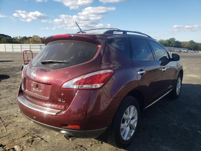 Photo 4 from auction – 2012 NISSAN MURANO S with VIN JN8AZ1MUXCW100349