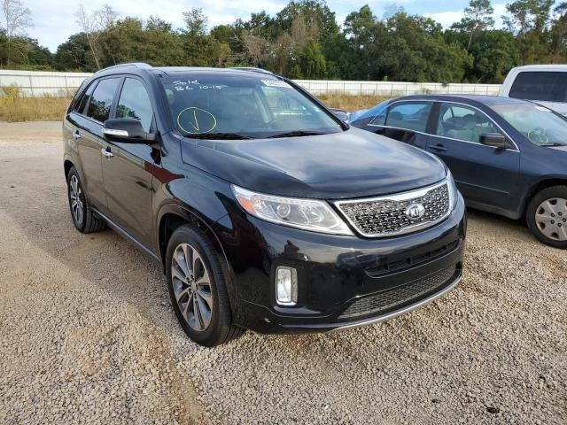 KIA SORENTO SX 2015 with VIN 5XYKW4A75FG568645 - Photo from auction