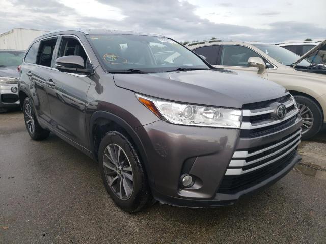 TOYOTA HIGHLANDER 2018 with VIN 5TDKZRFH6JS539172 - Photo from auction