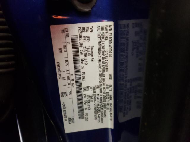 Photo 10 from auction – 2014 FORD FOCUS ST with VIN 1FADP3L90EL147701