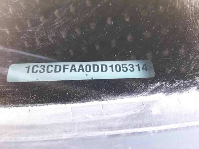 Photo 10 from auction – 2013 DODGE DART with VIN 1C3CDFAA0DD105314