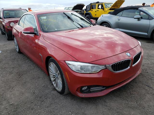 BMW 428 I 2014 with VIN WBA3V5C5XEP751220 - Photo from auction