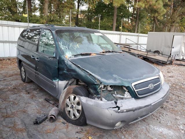KIA SEDONA EX 2005 with VIN KNDUP131356635693 - Photo from auction