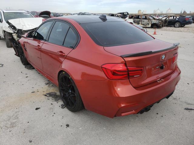 Photo 3 from auction – 2018 BMW M3 with VIN WBS8M9C50J5J79124