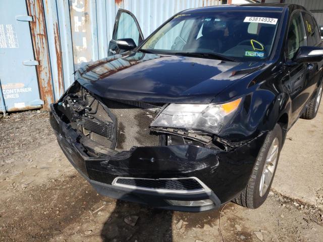 Photo 9 from auction – 2011 ACURA MDX with VIN 2HNYD2H26BH527896