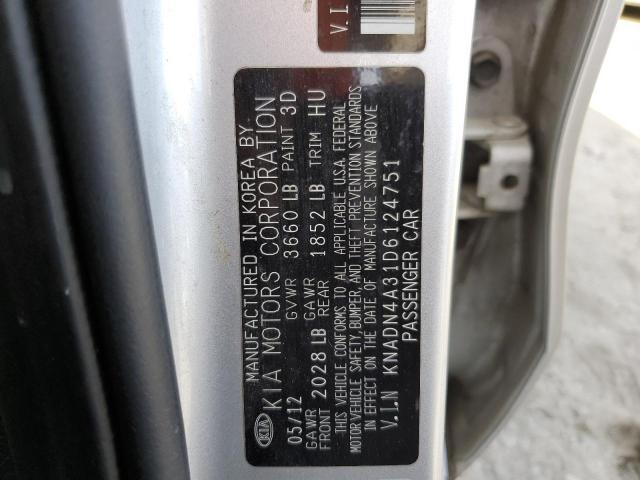 Photo 10 from auction – 2013 KIA RIO EX with VIN KNADN4A31D6124751