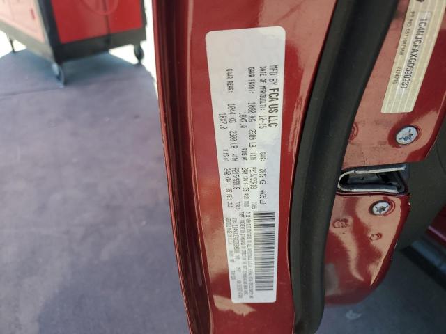 Photo 10 from auction – 2016 JEEP COMPASS LA with VIN 1C4NJCEAXGD590930