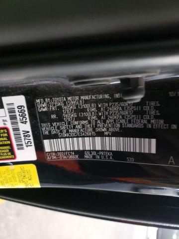 Photo 10 from auction – 2014 TOYOTA SIENNA LE with VIN 5TDKK3DC7ES426815