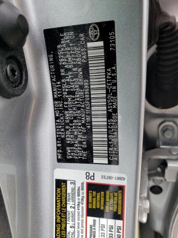 Photo 10 from auction – 2015 TOYOTA CAMRY LE with VIN 4T1BF1FK5FU896993