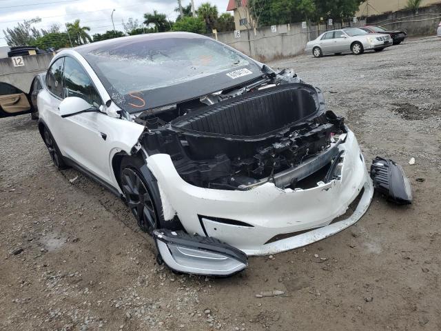 TESLA MODEL X 2022 with VIN 7SAXCBE58NF332978 - Photo from auction