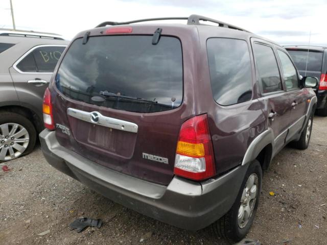 Photo 4 from auction – 2002 MAZDA TRIBUTE LX with VIN 4F2CU09142KM34667