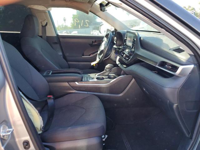 Photo 5 from auction – 2021 TOYOTA HIGHLANDER with VIN 5TDZZRAH2MS085254