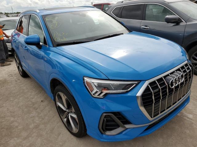 Photo 1 from auction – 2020 AUDI Q3 PREMIUM with VIN WA1EECF33L1001212