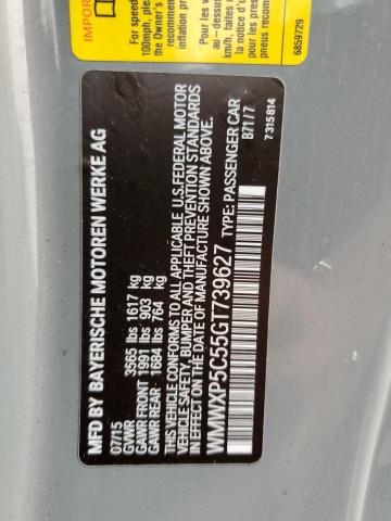 Photo 10 from auction – 2016 MINI COOPER with VIN WMWXP5C55GT739627