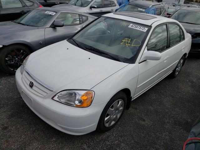 Photo 2 from auction – 2002 HONDA CIVIC EX with VIN 1HGES26762L023978