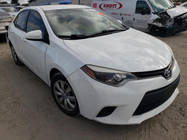 TOYOTA COROLLA L 2014 with VIN 2T1BURHE8EC071834 - Photo from auction