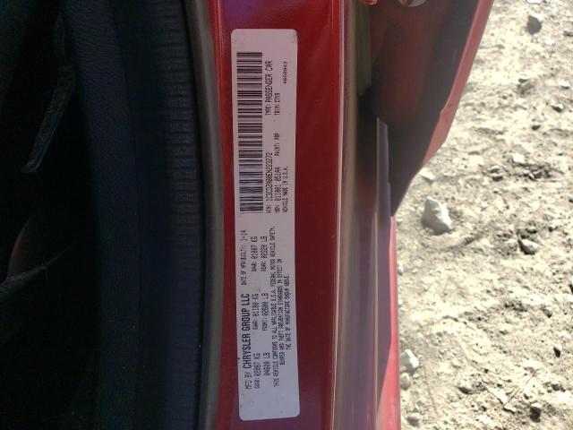 Photo 10 from auction – 2014 DODGE AVENGER SE with VIN 1C3CDZAB0EN223272