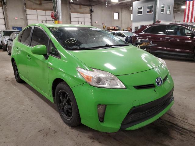 TOYOTA PRIUS 2013 with VIN JTDKN3DU4D0338385 - Photo from auction