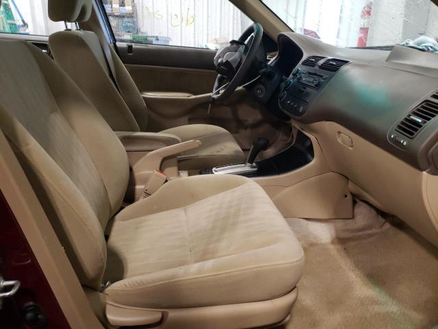 Photo 5 from auction – 2004 HONDA CIVIC EX with VIN 2HGES26714H500350