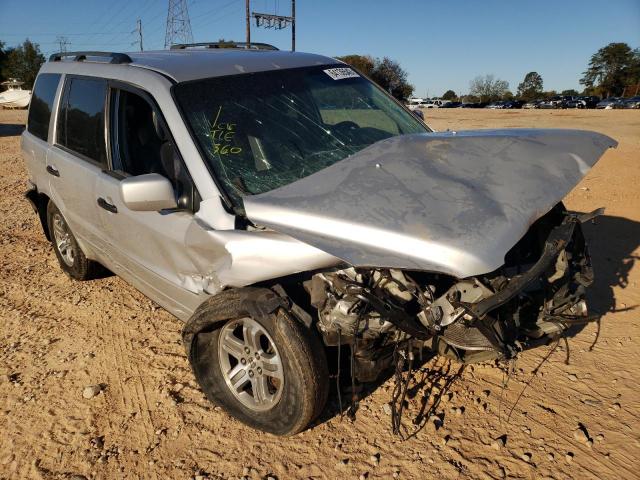 HONDA PILOT EXL 2004 with VIN 2HKYF18754H564678 - Photo from auction