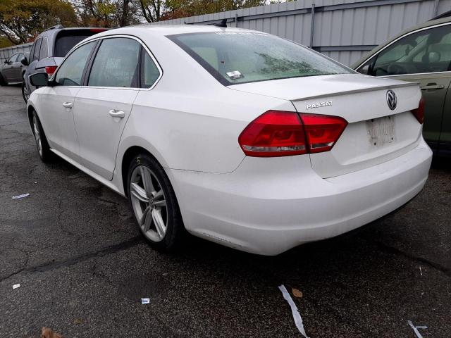 Photo 3 from auction – 2014 VOLKSWAGEN PASSAT SE with VIN 1VWBS7A38EC059840