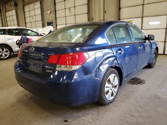 Photo 4 from auction – 2011 SUBARU LEGACY 2.5 with VIN 4S3BMBA63B3212890