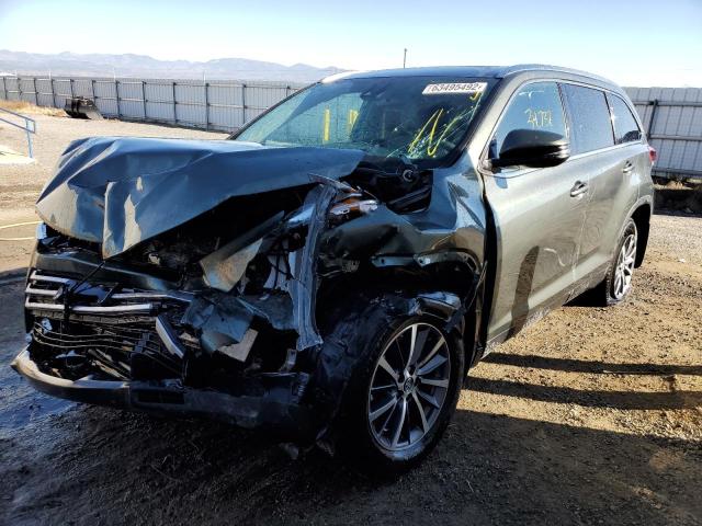Photo 2 from auction – 2019 TOYOTA HIGHLANDER with VIN 5TDJZRFH5KS706490