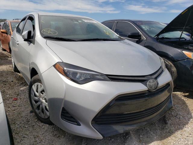 TOYOTA COROLLA L 2018 with VIN 5YFBURHE6JP848702 - Photo from auction