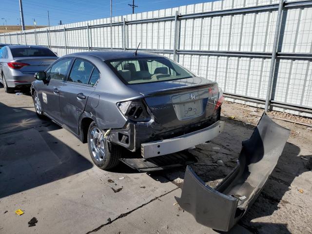 Photo 3 from auction – 2012 HONDA CIVIC HYBR with VIN JHMFB4F22CS007589