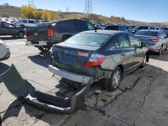 Photo 4 from auction – 2012 HONDA CIVIC HYBR with VIN JHMFB4F22CS007589